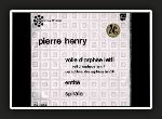 Pierre Henry - Le voile d'Orphée I