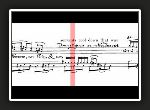 Erik Satie - Le Tango prepétual (Scrolling Score)